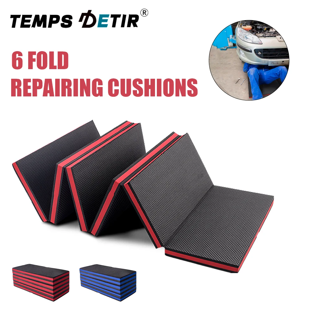

Foldable EVA Repair Pad Home Car Repair Pad, Reclining Pad With Handle Garage/DIY Knee Pad Thick Foam Pad For Car Chassis Repair