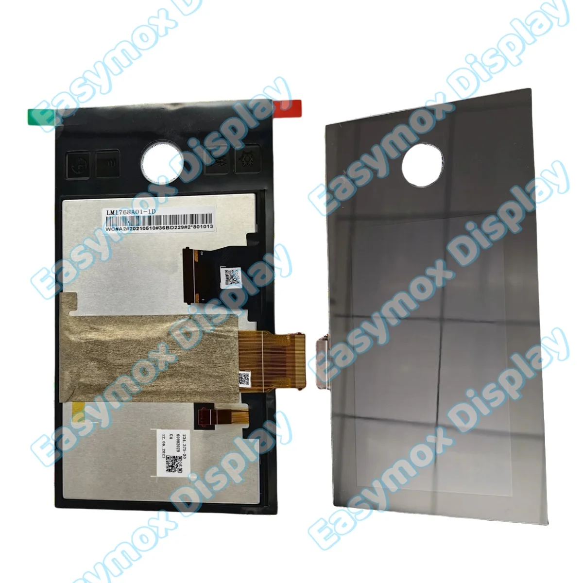 

5" LM1768A01-1D Speedometer LCD Display With Glass Touch Panel For Motorcycle Instrument Cluster Screen Replacement