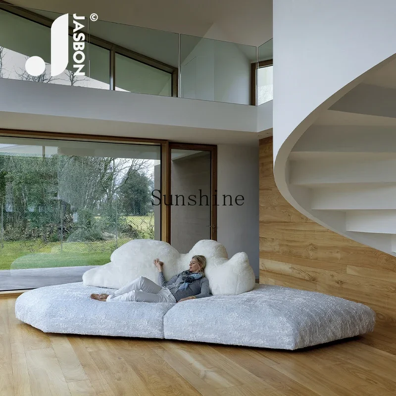 Italian light luxury living room household large apartment high-end lazy animal sofa