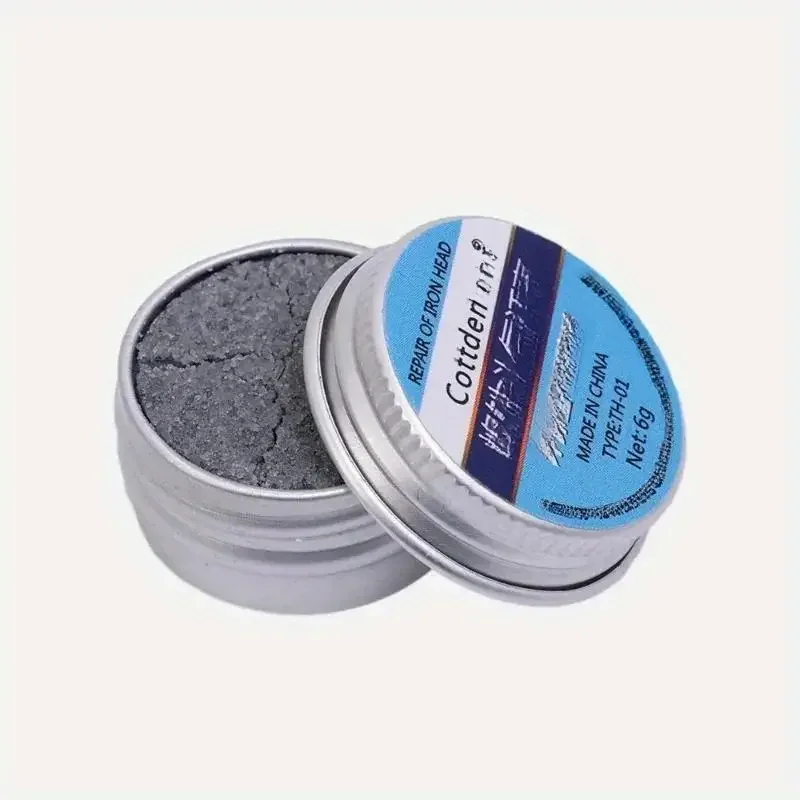 1/2Pcs Non-stick Tin Solder Cream Clean Paste Oxide Head Resurrection Soldering Iron Tip Refresher Oxidative Activator for DIY C