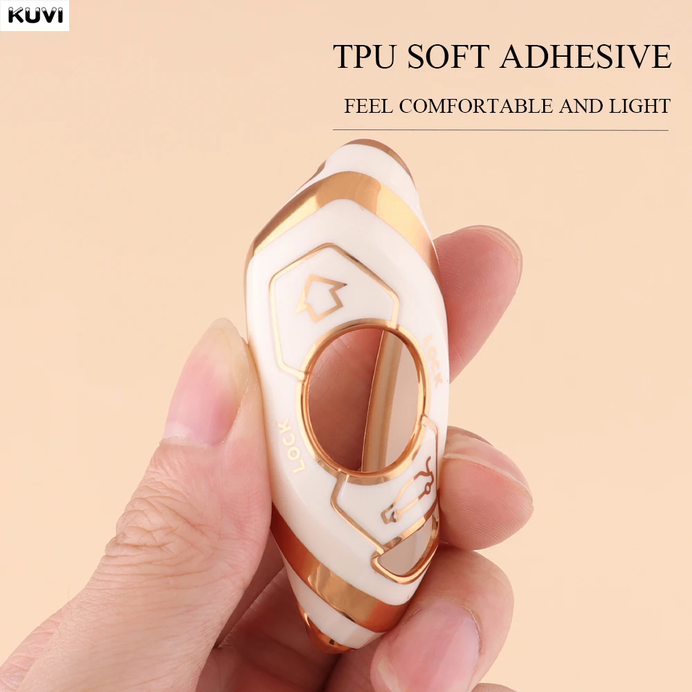 Hot TPU Car Key Case Cover Shell Fob For BMW X5 E53 X3 F83 E46 E39 E38 E60 E63 E61 E64 Series 3 5 7 330i Z3 Z4 E85 E86 M5 325i view 5