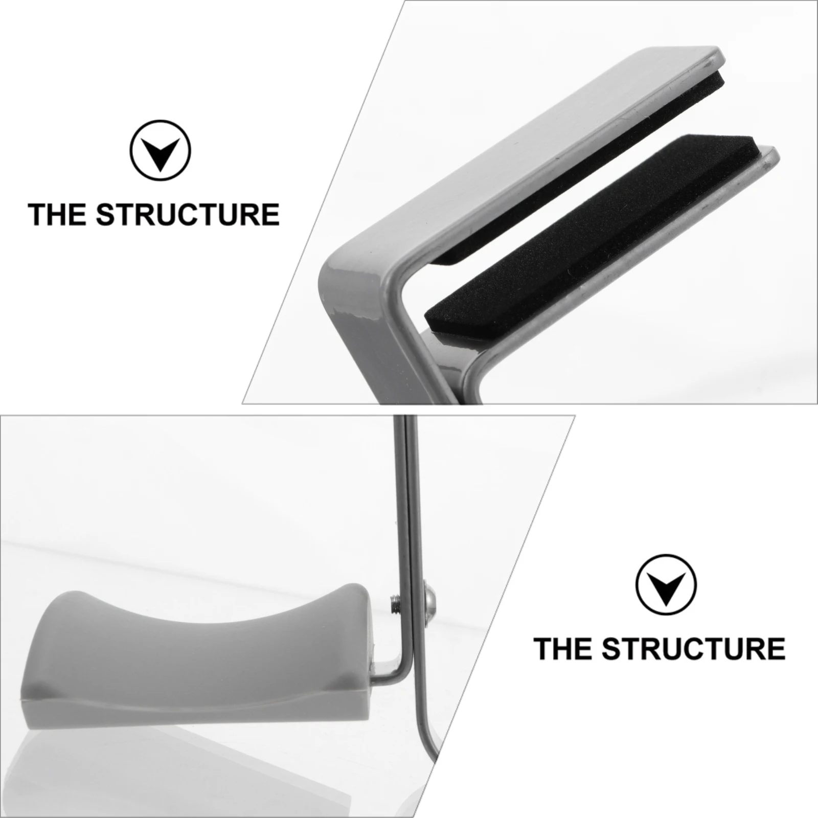 

Headphone Rack Holder Metal Plastic Material Functional Mount Display St Hanger Hook Under Desk Cabinet