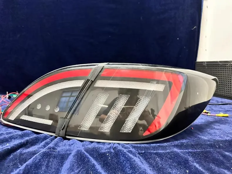 مجموعة الضوء الخلفي للسيارة لمازدا 6 تعديل الضوء العكسي الفرامل الاحتياطية ضوء بدوره إشارة #3