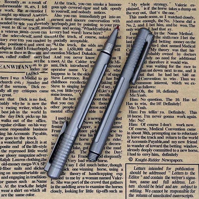 

1 шт., короткая ручка EDC из титанового сплава с письменными многофункциональными портативными инструментами, шариковая ручка, подарок