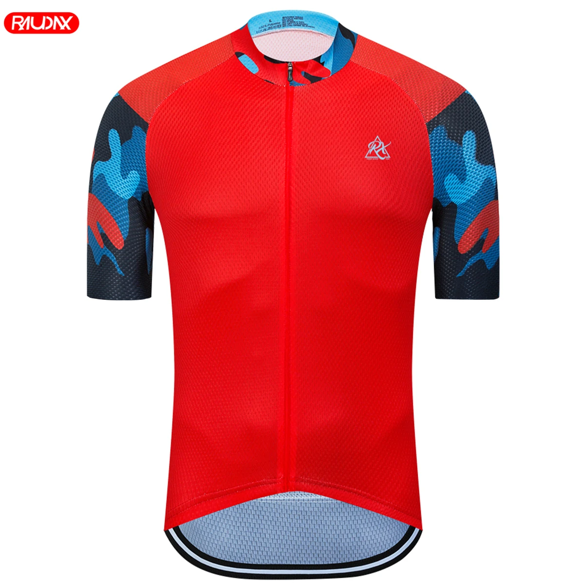 Raudax Men Downhill Jerseys Summer MTB Bike Shirts Offroad cycling Jersey Tops Sportwear Cycling Clothing Bike Clothes