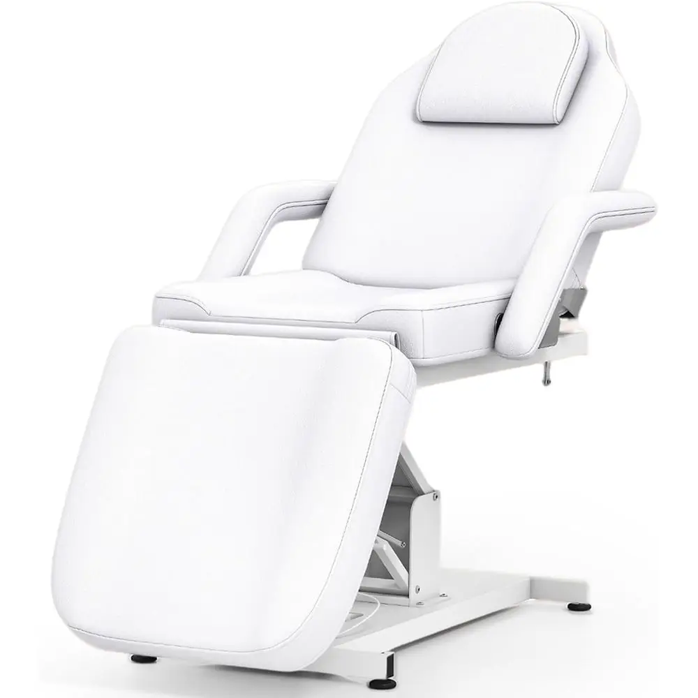 

Massage Table Electric Height Adjustable Massage Bed Massage Bed acial Bed Lash Bed or Eyelash Extensions Sn Chair (White)