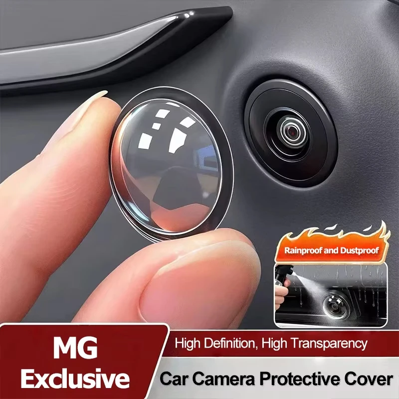 2Pcs Car Camera Protective Cover Anti-Scratch Lens Hood Auto Accessories For MG ZS MG4 MG5 MG7 HS