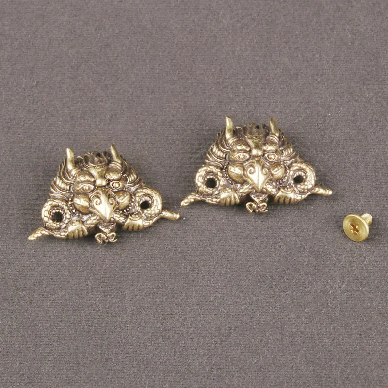 1 Pcs Brass Garment Decoration Rivets Conchos Button Mythological God Bird Garuda Shape Leather Belt Wallet Bag Screwback Buckle