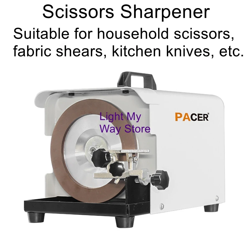 

Portable Sharpener for Quick Scissors Suitable for sharpening all types of blades Left/right-handed switching