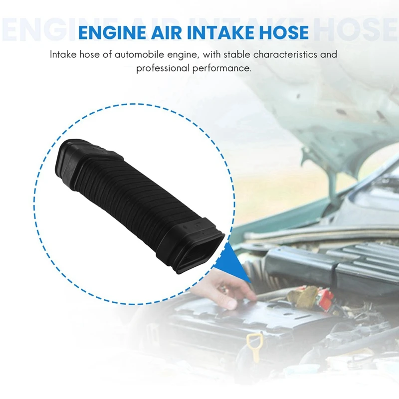 2PCS Car Engine Air Intake Hose Parts For BMW 3 Series E90 E91 320D 318D 7795284 13717795284