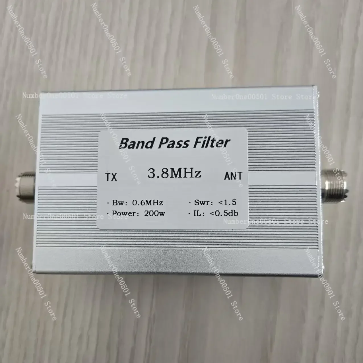 BPF-3.8M-200WM Bandpass Filter 3.8M M Female, Filter, Anti-interference, HF Communication