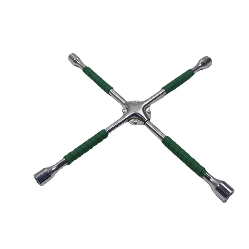 

Labor-saving car tire crossover, sleeve tool, labor-saving tire wrench