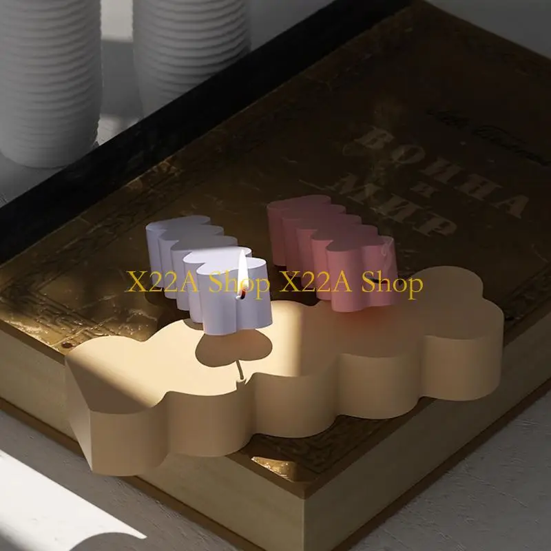 Unique Heart Silicone Mold 3D Silicone Mold for DIY-Home Decors