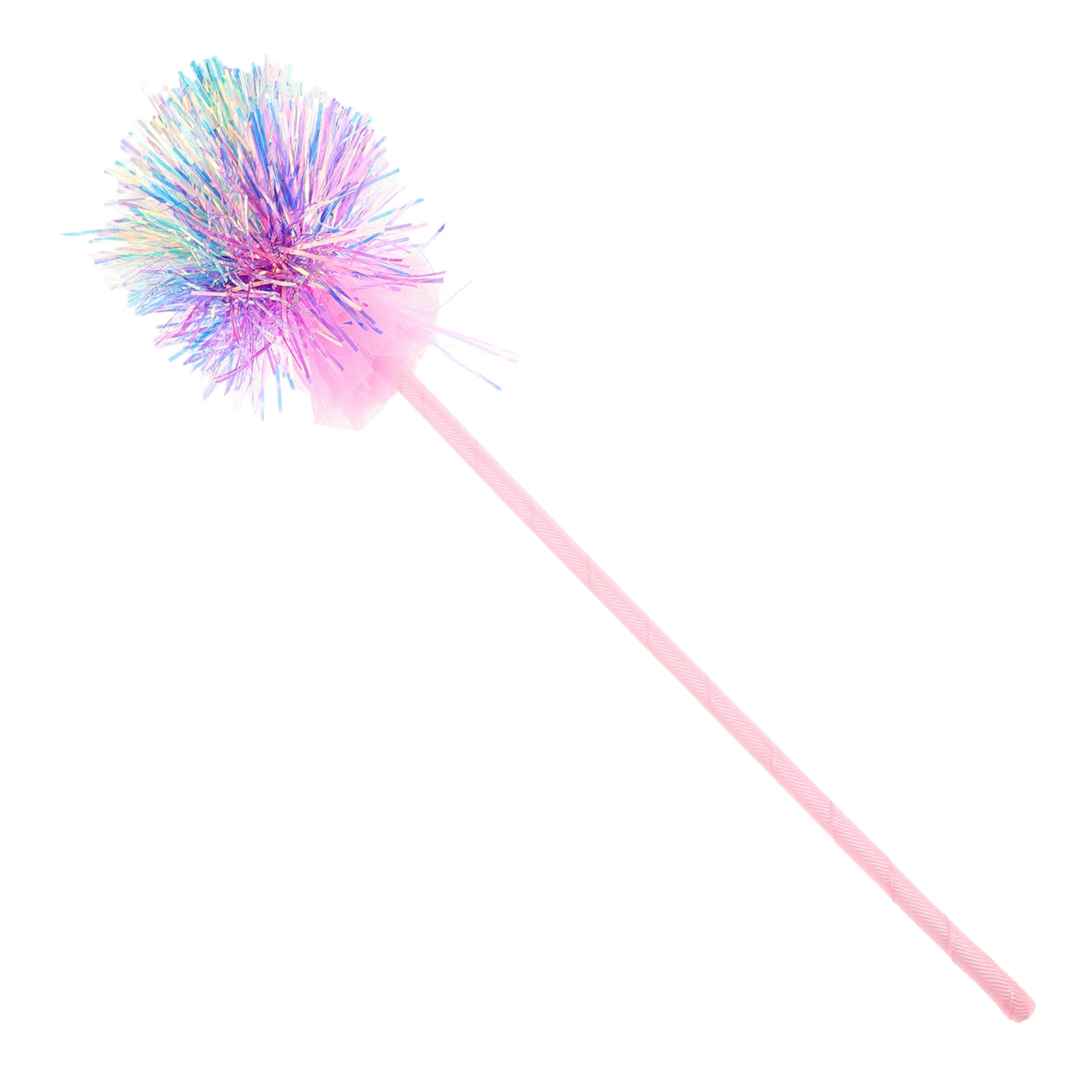 

Colorful Fairy Party Decorations Sequin Sticks Kids Stage Props Birthday Toys Stage Performance Wand Toy Plastic Mesh Safe Fun