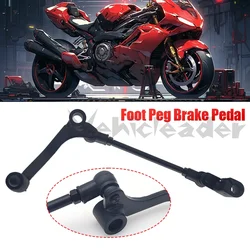 For KAWASAKI NINJA 300/250/R Z250 Z300 EX250 EX300 2013-2018 Motorcycle Left Shift Lever Front Footrest Foot Pedal Peg Bracket