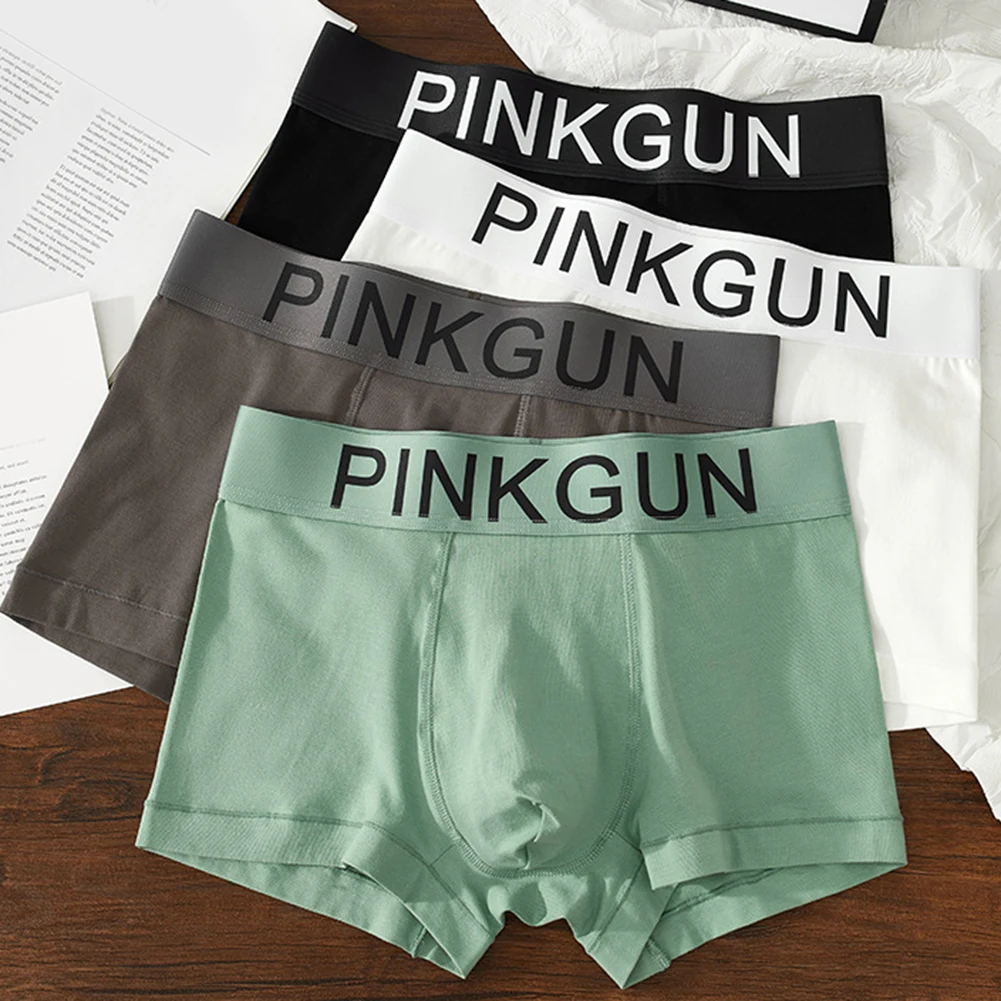 

Men's Underwear New Style Boxer Shorts Comfortable Breathable Quick Dry Men Underpant Sexy Boys Thin Flat Corner Panties