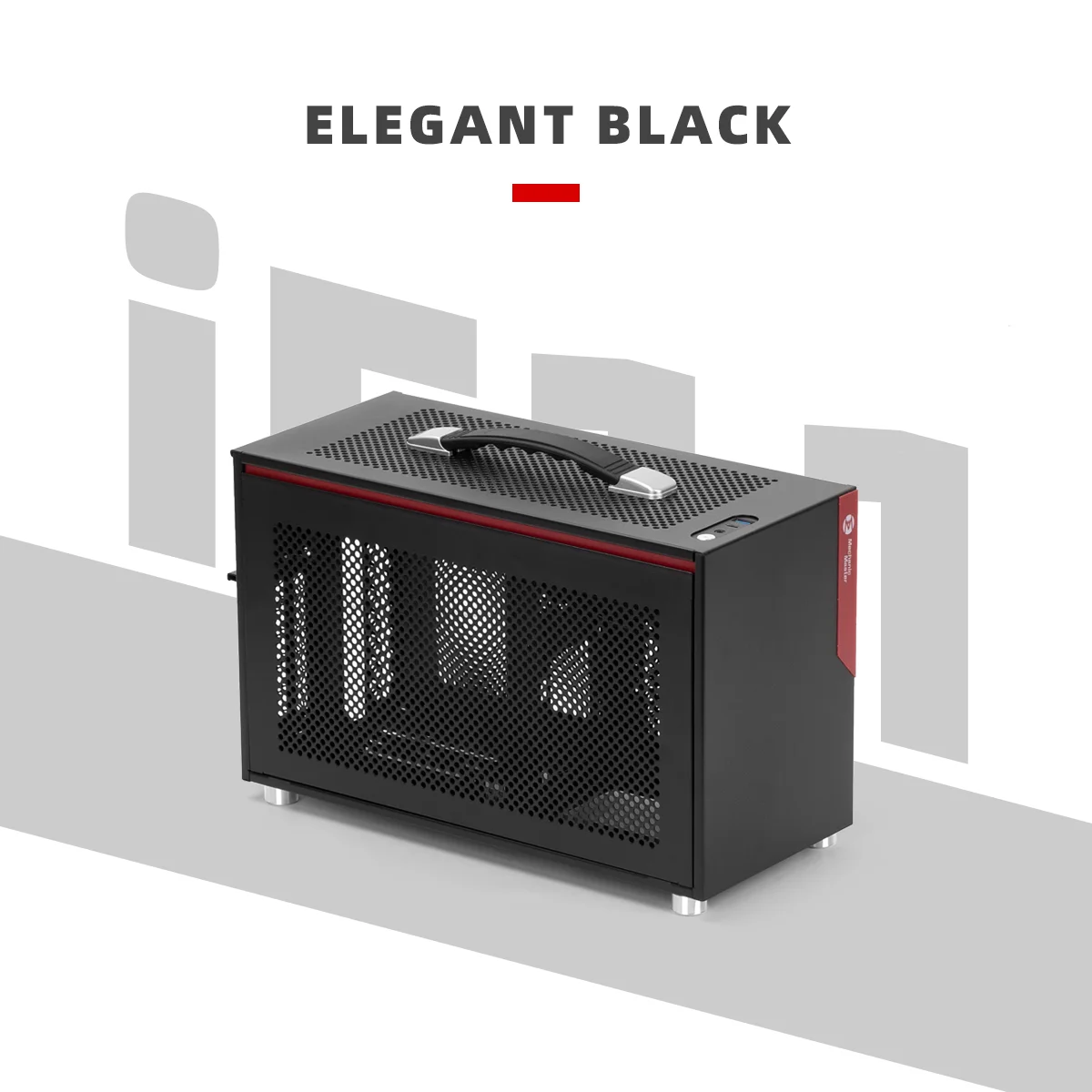 345mmロングGPU対応Mechanic Master IF11　itxケース Mechanic Master iF11 Computer Case 12.1L Portable 67mm Low Profile