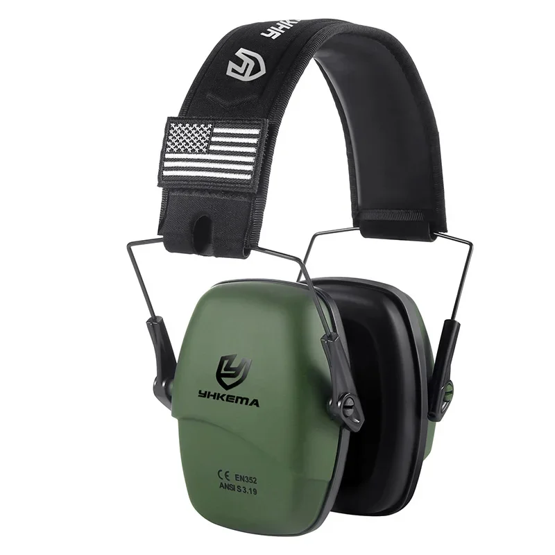 Outdoor Tactical Passive Shooting Earmuff Anti noise Headphone Sound Amplification Hearing Protection Headset Foldable
