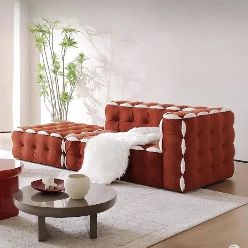 

Sofa living room designer free combination module fabric sofa