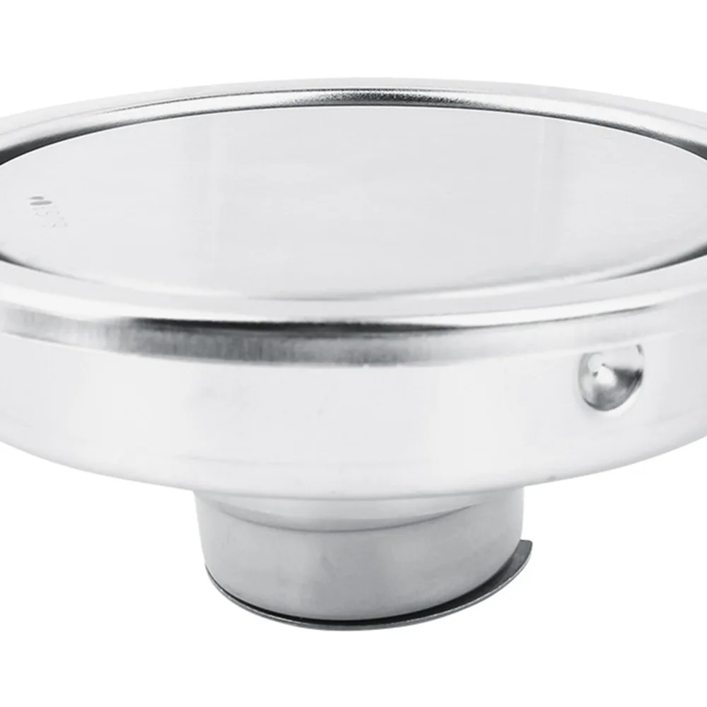 304 Stainless Steel Floor Drain Round Shape Anti-Odor Waste Gate Cover Snap in Design Odor Resistant Floor Drainer Garage