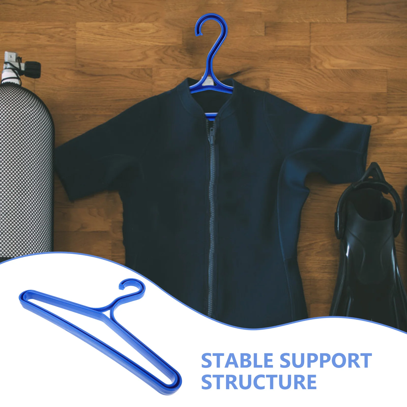 

Wetsuit Hanger Strong Support Structure for Heavy Diving Suits No Sagging Deformation Ideal for Outdoor Adventure Trips Storage