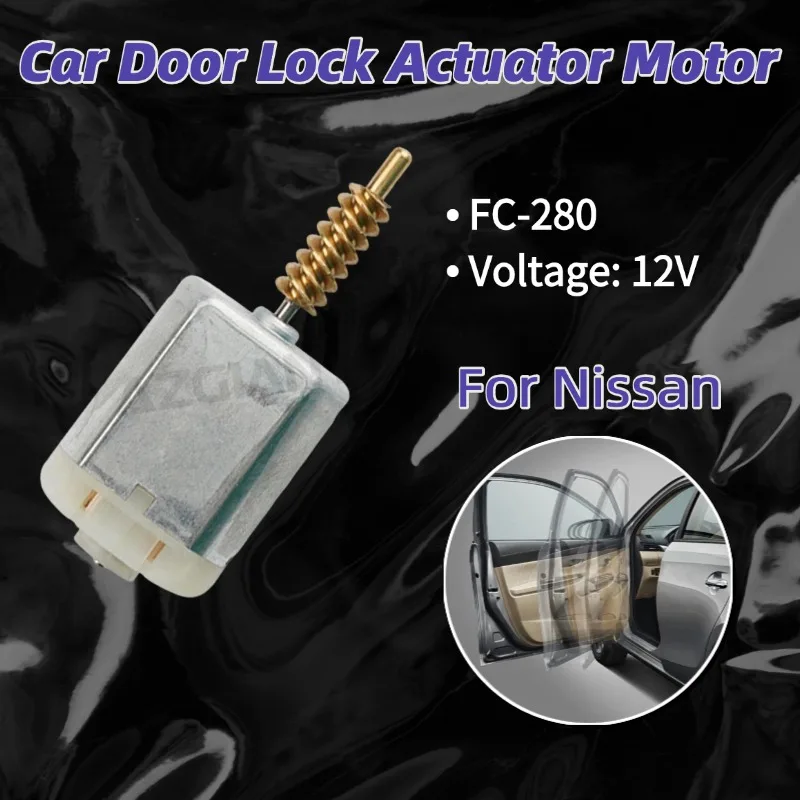 

AZGIANT High-Speed Car Door Lock Motor Central Locking Motor FC-280 Car Parts 12V DC For 2014-2021 Nissan Qashqai J11 MK2