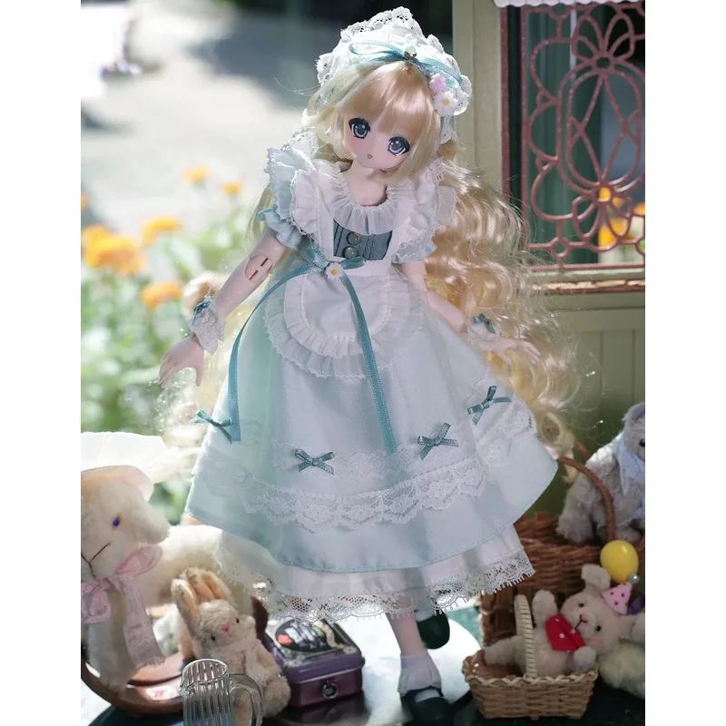 Saturday Girl Weekly Series 1/6 Rooted Hair BJD  Blind Box Mystery Box Cute Dolls Model Action Figure view 3