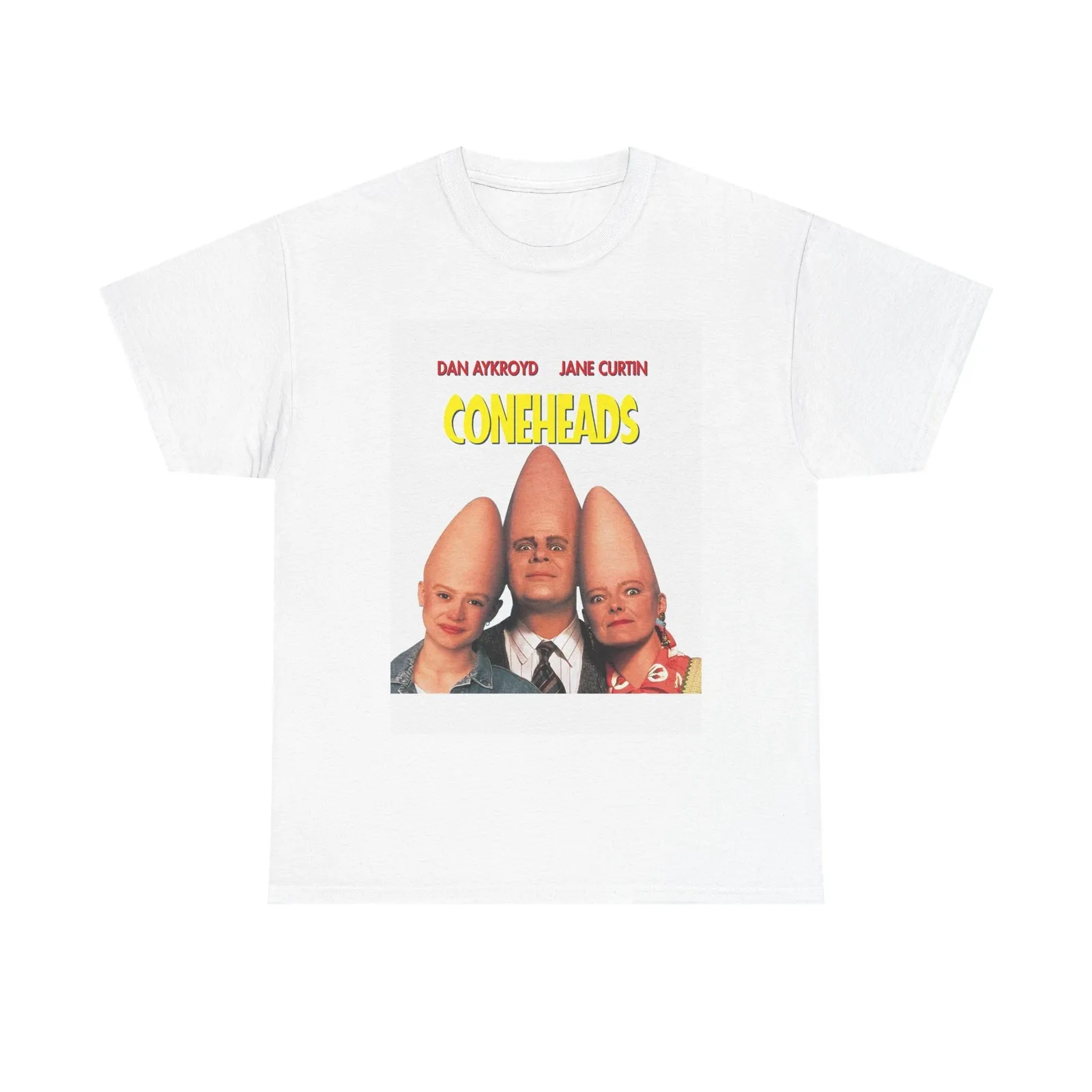 Coneheads T-Shirt, lustiges Vintage-Geschenk, Retro-Alien, Unisex-T-Shirt aus schwerer Baumwolle