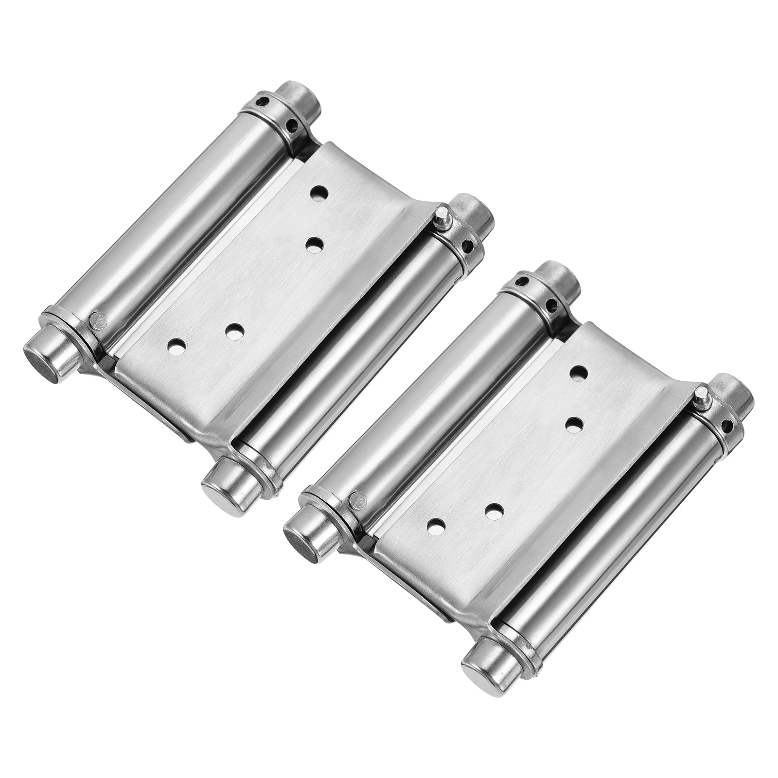

2pcs Steel Hinges Double Action Swing Cafe Saloon Door Kitchen Cabinet Furniture Cupboard Hinges Hinge Anti Rust