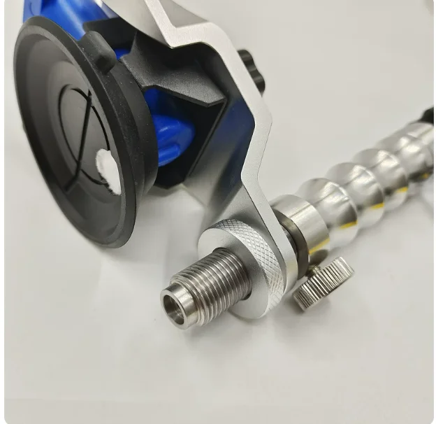 Stainless Steel Vacuum Pump Windshield Repair Kit, Car Glass Crack Chip Fix Tool with Injector Syringe