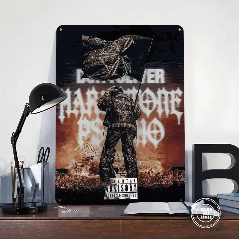 Don Toliver - Hardstone Psycho Metal Poster Custom Wall Art Retro Vintage Tinplate Signs for Bathroom Decor Room Wand Deko House