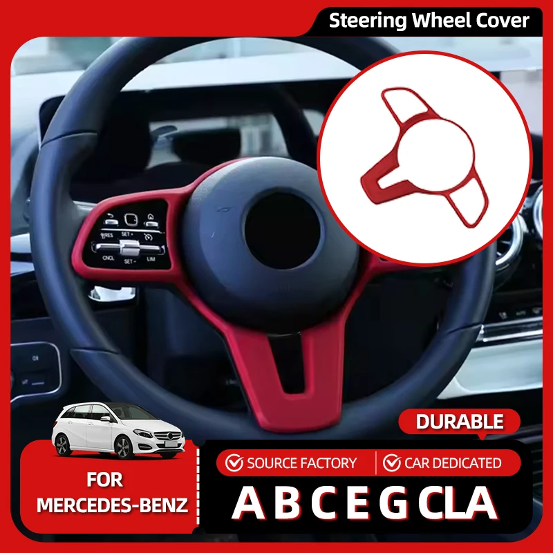 

Door Groove Mat Car Steering Wheel Trim For Mercedes Benz A B C E G CLA CLS GLC GLE GLS EQC GLB W177 W247 W205 W213 C257 X253