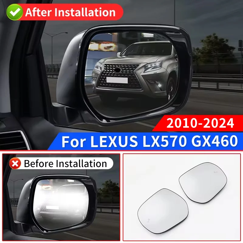 

For Lexus LX570 GX460 2008-2024 2022 2021 2020 Electronic Anti-Glare Rearview Mirror LX 570 GX 460 Interior Accessories upgraded