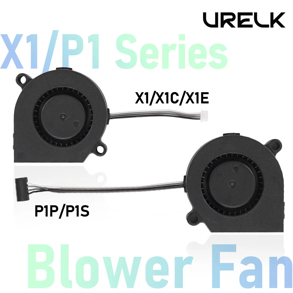 

P1 X1 Series 5015 Blower Fan for Bambu Lab X1 X1C P1P P1S Cooling Fan For Bambulab Front Shell Component 3D Printer Parts