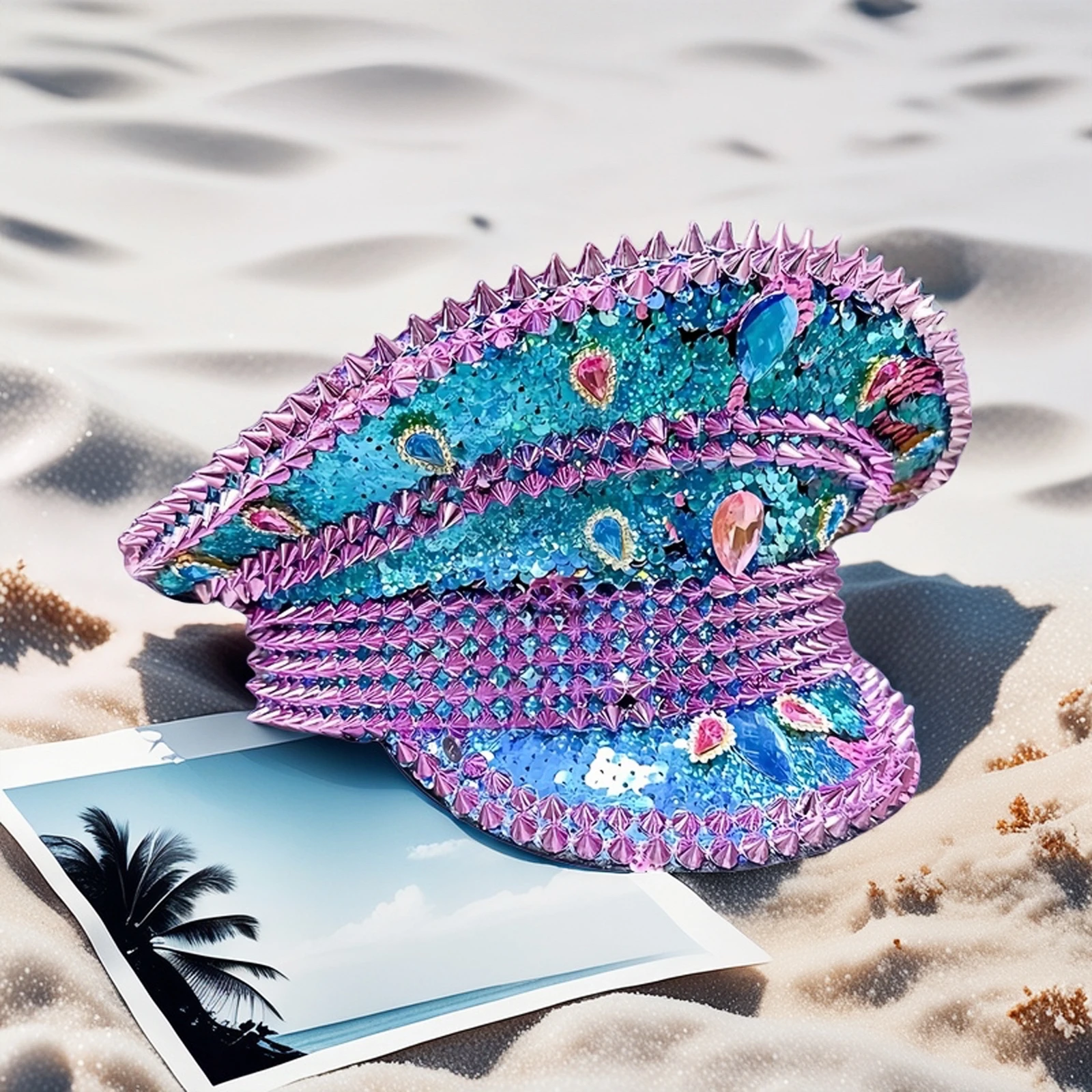 ホンルアン-ブルー-ヴィンテージ-スチームパンク-キャプテンハット-ラインストーン付き-バーニングマンフェスティバル-女性用、ミリタリーアクセサリー＆ミリタリーキャップ-男性用