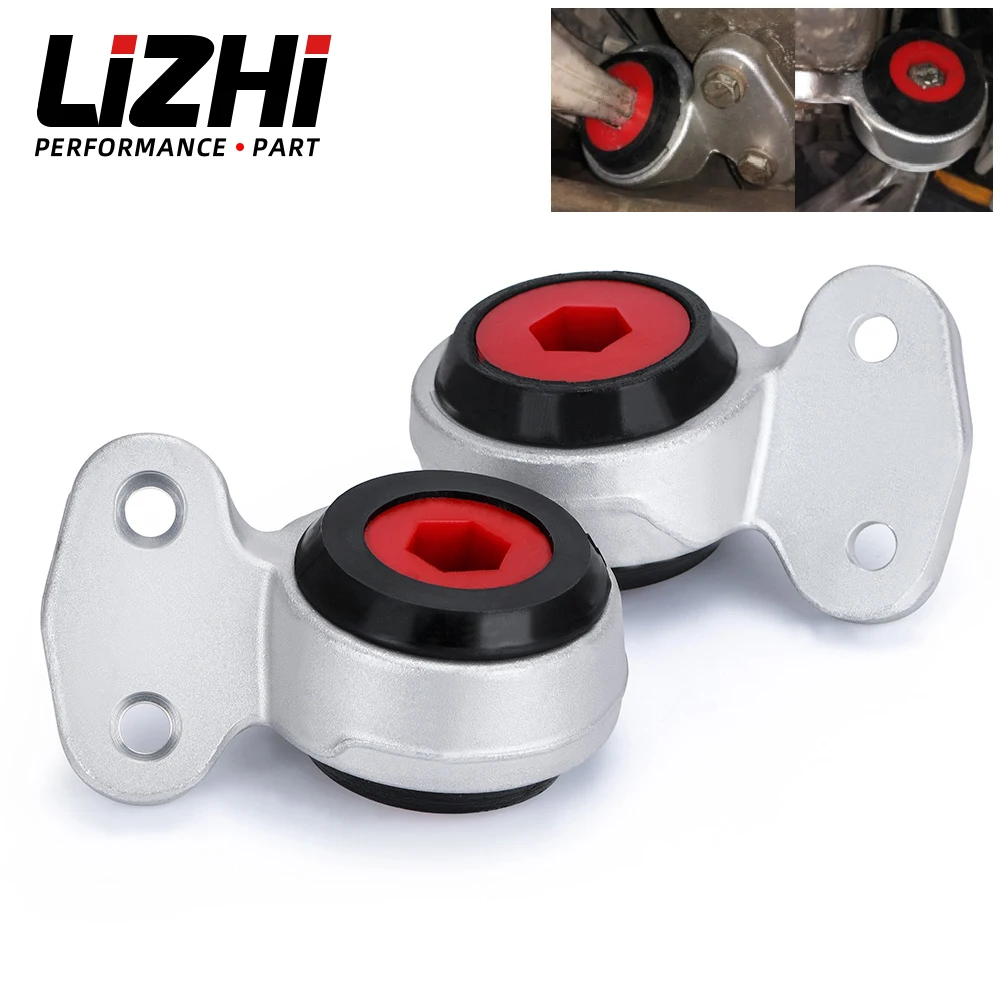 

LIZHI- Front Control Arm Bushings For BMW E46 E85 325i 330i Z4 99-06 31126757623 31126757624 31121095277 31121095278 LZ-CAB16