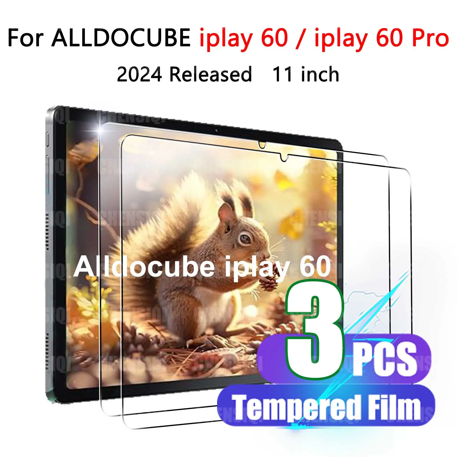 Tempered Glass Film for ALLDOCUBE iplay 60 / iplay 60 Pro  2024 11