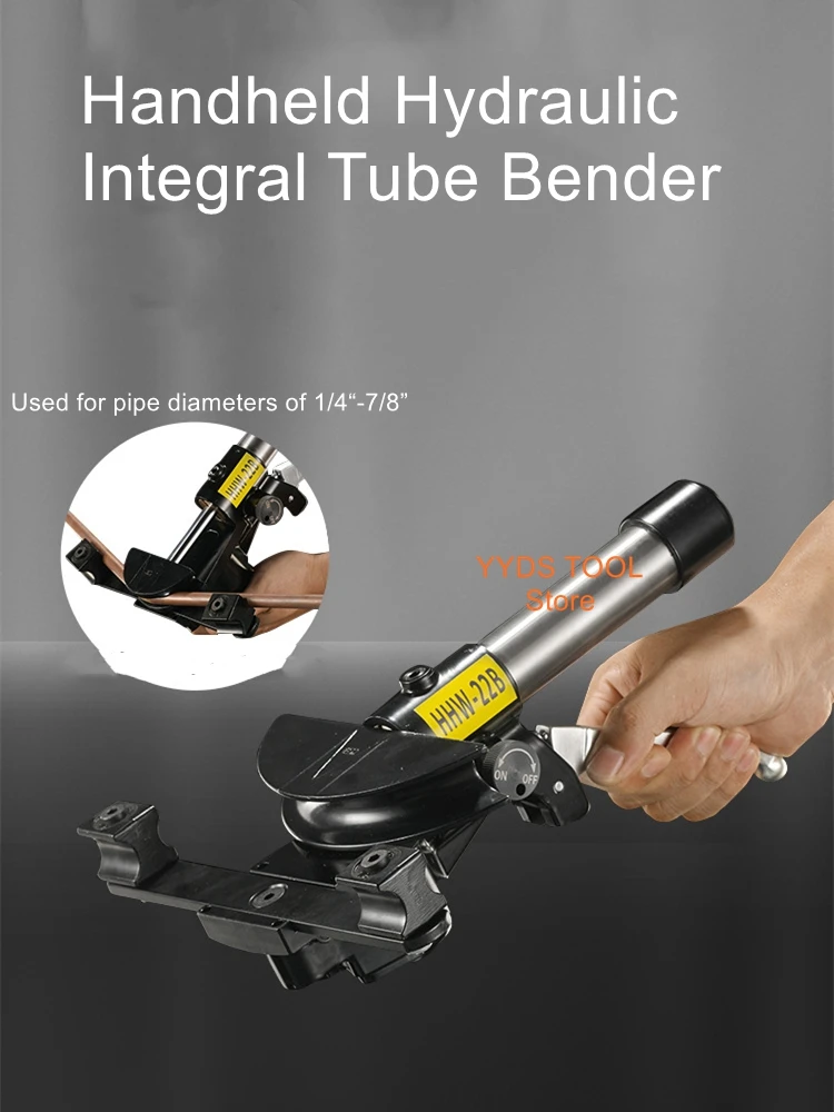 HHW-22B hydraulischer Rohrbieger, Rohrbieger, manuelle Biegemaschine, kleiner Rohrbieger aus Edelstahl