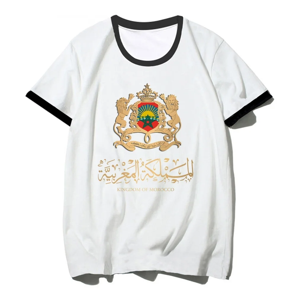Maroc Morocco t shirt women gothic dollette aesthetic t shirt y2k grunge clearance sales streetwear meme