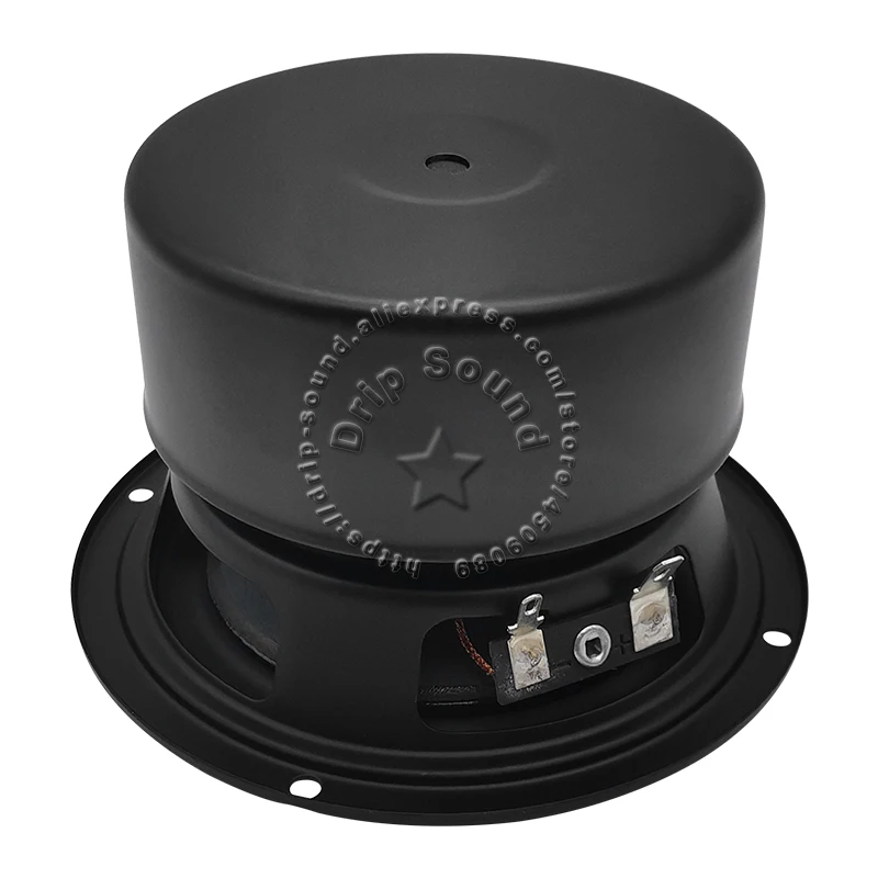 4,5-дюймовый низкочастотный динамик среднего диапазона, 80 Вт, 8 Ом, аудио, басовый динамик, стереодинамик, звуковая труба JX-QA-4101F