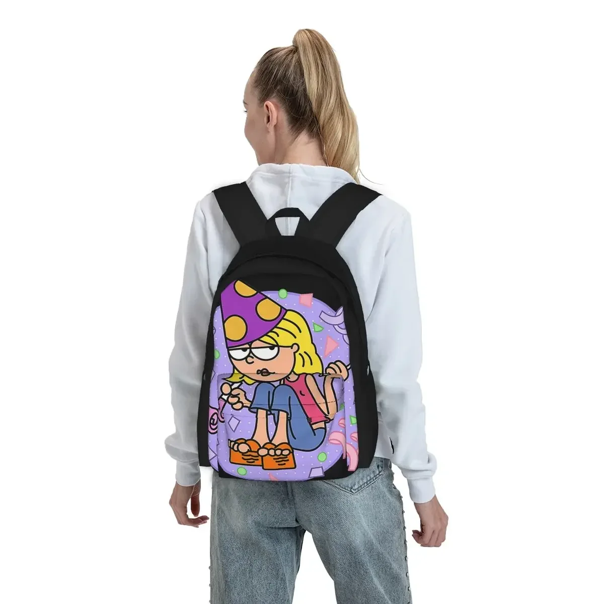 حقائب ظهر ليزي ماكجوار للأولاد والبنات حقيبة كتب للأطفال حقائب مدرسية كرتونية للأطفال حقيبة ظهر للسفر حقيبة كتف #4