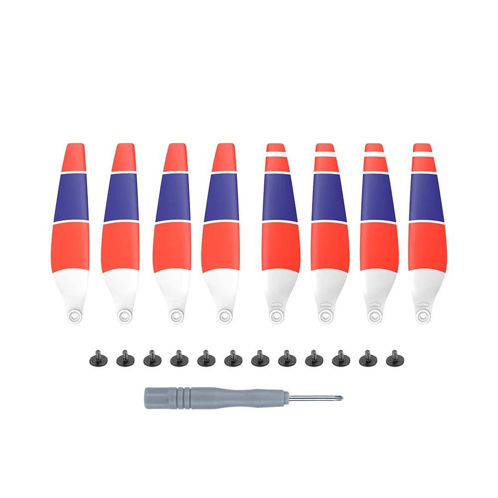 Colorful Replacement Propellers Compatible with For DJI Mini 4/3 Pro Easy Installation and Reliable Performance