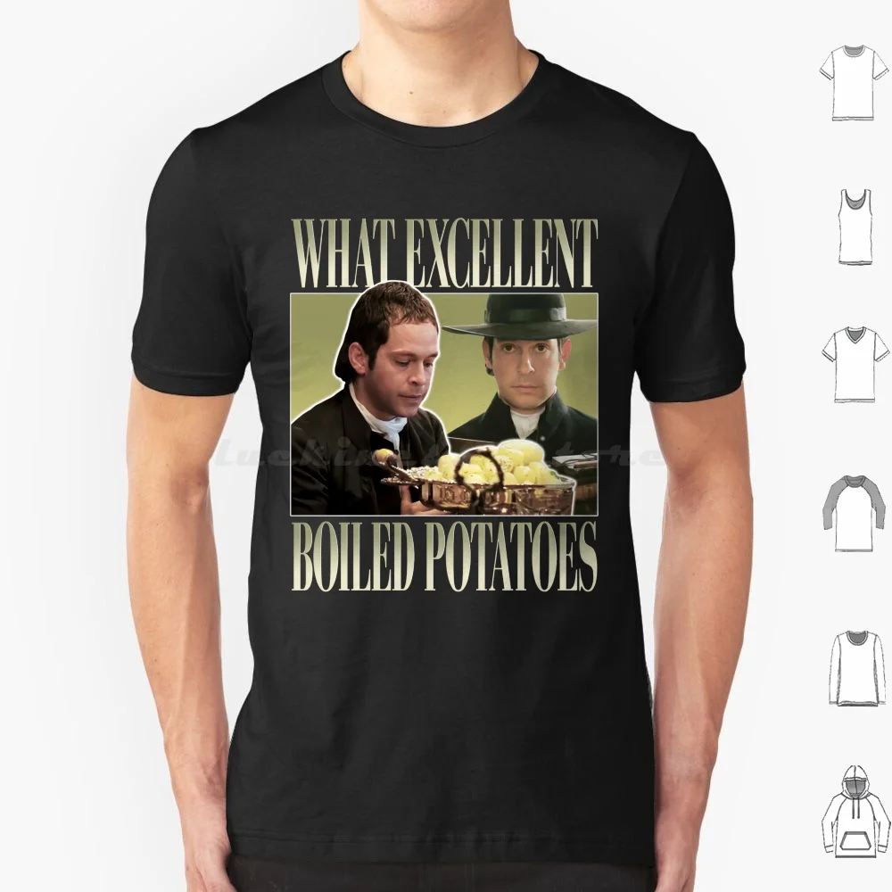 Pride And Prejudice Boiled Potatoes Meme T Shirt Big Size 100% Cotton Pride And Prejudice Pride And Prejudice Movie Pride And
