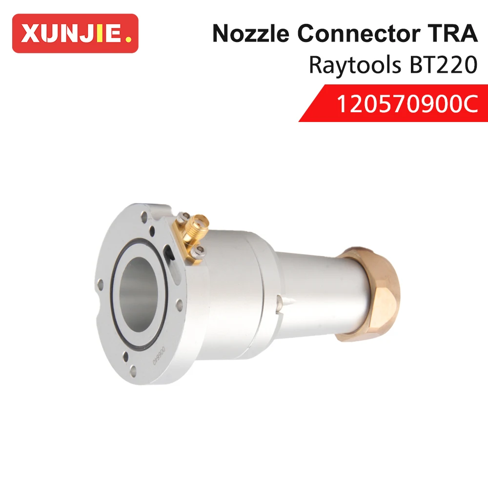 XUNJIE Raytools BT220 ثلاثية الأبعاد فوهة موصل TRA 120570900C ل Raytools BT220 الألياف أنبوب الليزر قطع رئيس الفوهات #6
