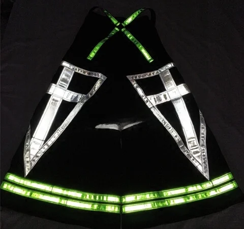 Black Reflective Death God Pants Graphical Melbourne Shuffle Dance Trousers Unisex Loose Fit Polyester Fabric Street Dance Wear