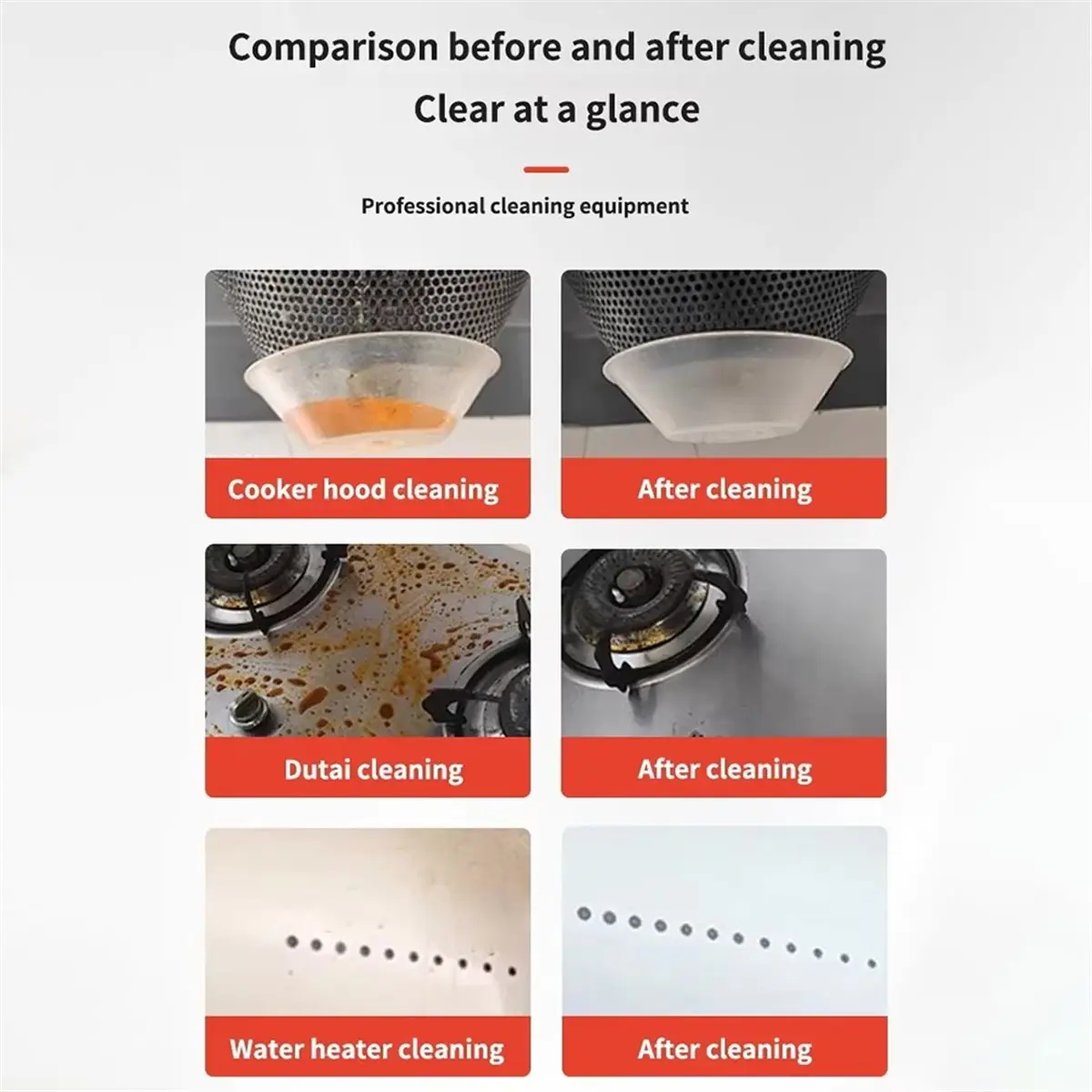 *A91P 1200W Handheld Steam Cleaner High-Pressure and High-Temperature Household Air Conditioner Kitchen Hood Washer UK Plug