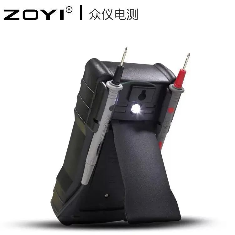 Imagem -02 - Profesional Multímetro Digital Zoyi Zt-m1 T-rms Auto Manual 8000 dc ac 20a Tensão Atual Capacitância Vfc Ohm Bateria Tester
