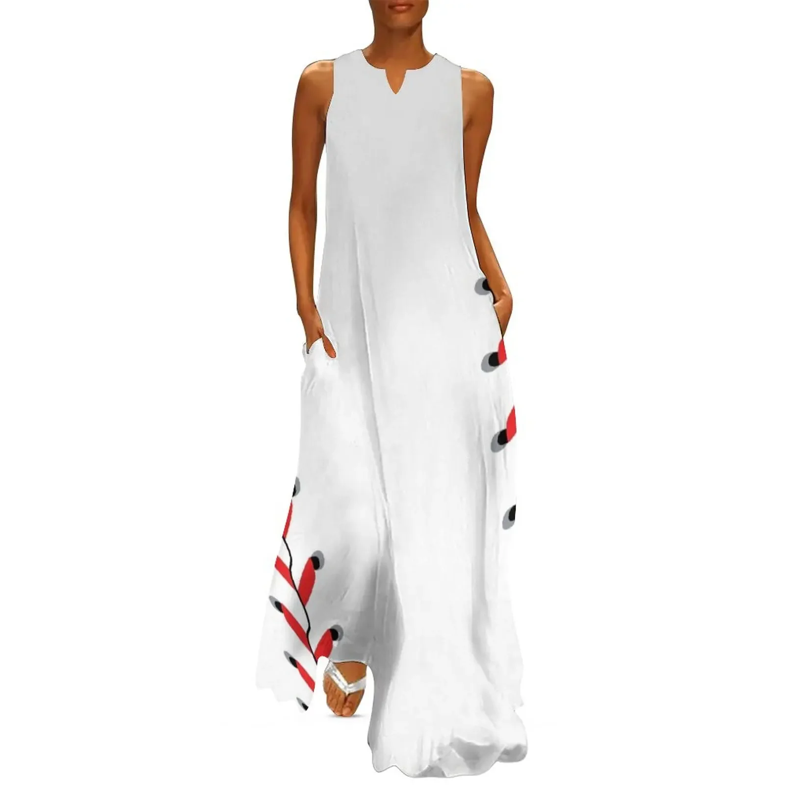 

Baseball game lace Long Dress dresses for woman Long dresses Women's summer long dress dress party night