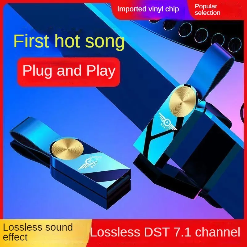 Car Music U Disk Car High Sound Quality with Songs Tiktok Popular Video Classic Dj Dance Music