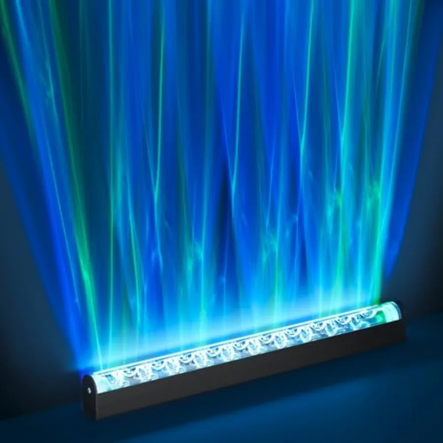 

Dynamic Wave Wall Light - Flowing Water Visual - RGB + 6000K Solid Color - Light Effects and Music Sync - APP and Remote Contro